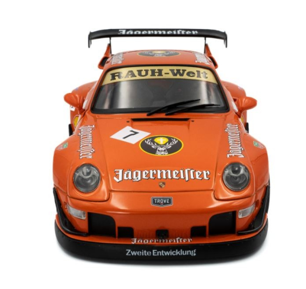 Porsche 911 993 RWB Jägermeister 1:18 orange Solido 421186493  Modelcar