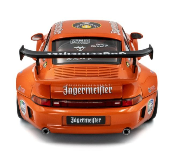 Porsche 911 993 RWB Jägermeister 1:18 orange Solido 421186493  Modelcar