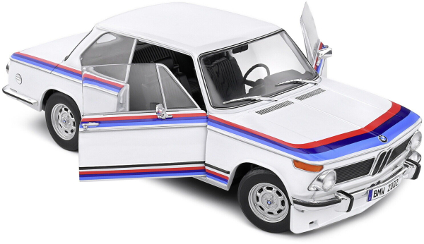 Solido 421186352 BMW 202 TII Turbo Evocation weiß 1:18 Modellauto