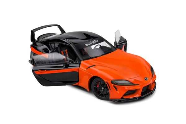 Toyota GR Supra Streetfighter 2024 Orange 1:18 Modellauto Solido 421186407