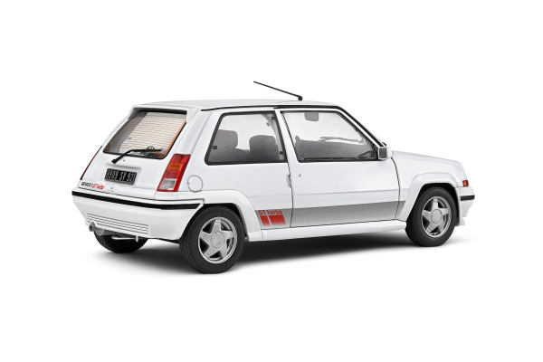 Renault 5 GT Turbo MK2 Givre Nacre 1989 weiß 1:18 Modellauto Solido 421186369