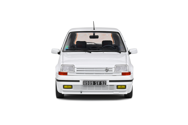 Renault 5 GT Turbo MK2 Givre Nacre 1989 weiß 1:18 Modellauto Solido 421186369