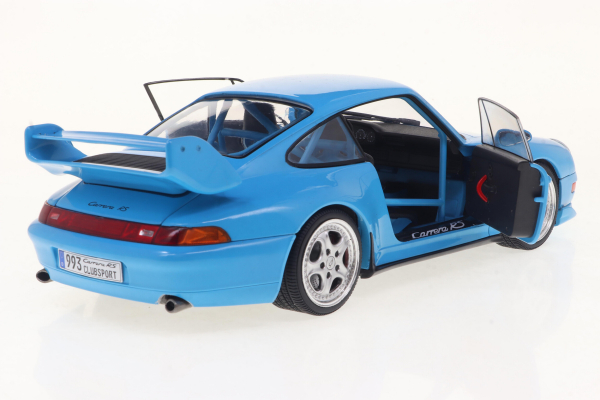 Porsche 911 (993) Clubsport blue 1997 1:18 Solido 421186342 Modelcar