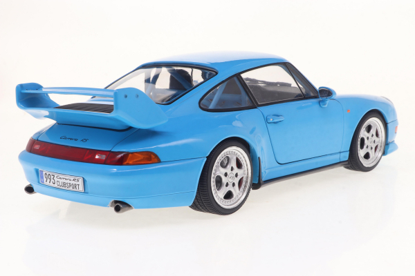 Porsche 911 (993) Clubsport blue 1997 1:18 Solido 421186342 Modelcar