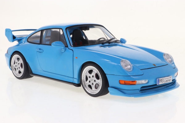 Porsche 911 (993) Clubsport blue 1997 1:18 Solido 421186342 Modelcar