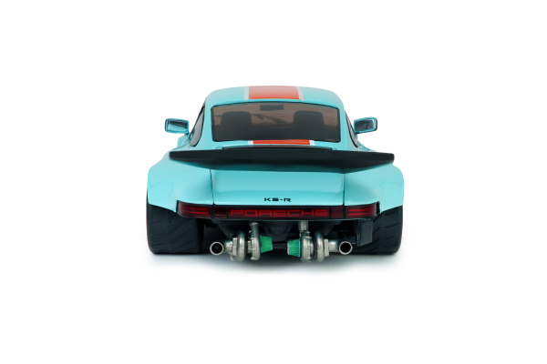 Porsche 911 KS-R by Khyzyl Saleem blau racer 1:18 Modellauto Solido 421186593