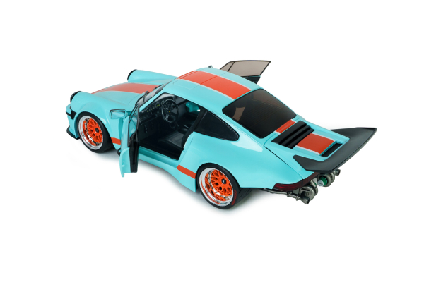 Porsche 911 KS-R by Khyzyl Saleem blau racer 1:18 Modellauto Solido 421186593