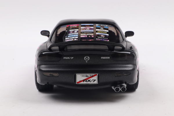 Mazda RX7 FD3RS works itasha club 1999 black1:18 Solido Modelcar 421186469