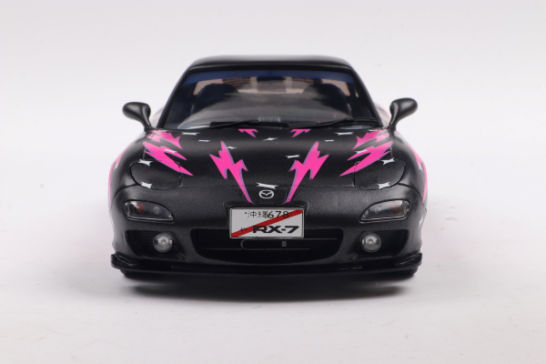 Mazda RX7 FD3RS works itasha club 1999 black1:18 Solido Modelcar 421186469