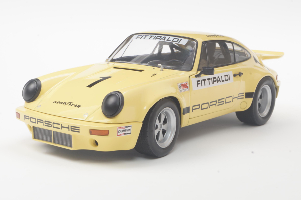 Porsche 911 IROC yellow 1:18 Solido 421186459 Modelcar