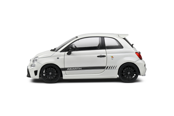 Fiat F595 Abarth Ghiaccio 2022 white 1:18 Modelcar Solido 421186368