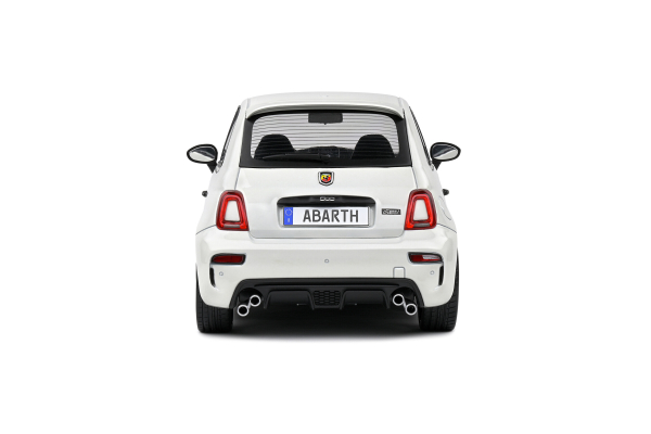 Fiat F595 Abarth Ghiaccio 2022 white 1:18 Modelcar Solido 421186368