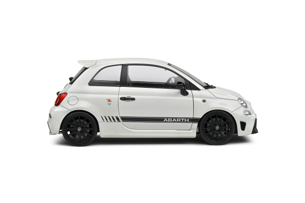 Fiat F595 Abarth Ghiaccio 2022 white 1:18 Modelcar Solido 421186368