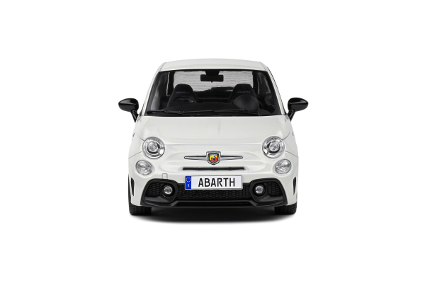Fiat F595 Abarth Ghiaccio 2022 white 1:18 Modelcar Solido 421186368