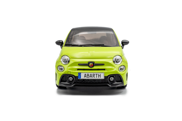 Fiat F595 Abarth Verde adrenalina 2023 neongreen 1:18 Modelcar Solido 421186544