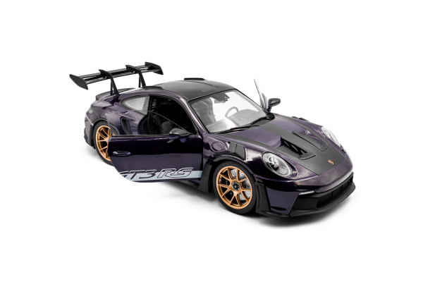 Porsche 911 GT3 RS Weissach Package lila metallic 2024 1:18 Solido 421186533 Modellauto