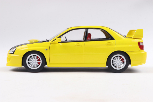 Subaru Impreza WRX STI yellow 1:18 Modelcar Solido 421186432