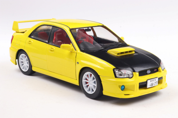 Subaru Impreza WRX STI yellow 1:18 Modelcar Solido 421186432