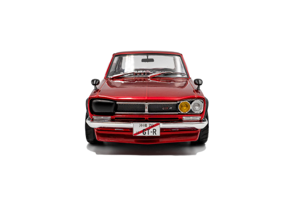 Nissan Skyline (C10) Hakosuka red 1:18 Solido 421186483 Modelcar