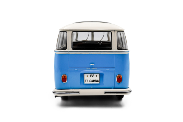 Volkswagen T1 Samba 1962 Blue/White 1:18 Solido 421186462 Modelcar