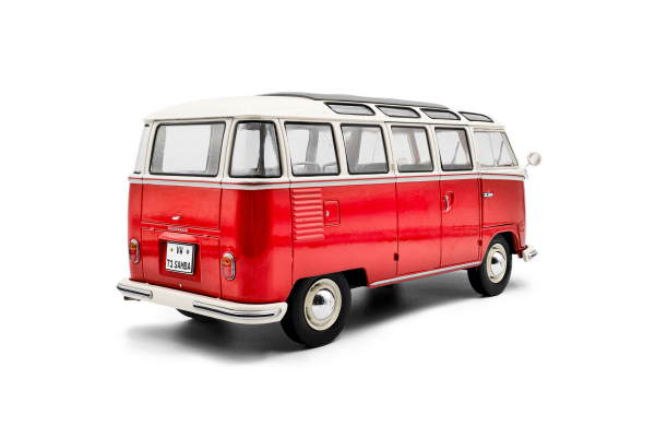 Volkswagen T1 Samba 1962 rot/weiß 1:18 Solido 421186463 Modellauto