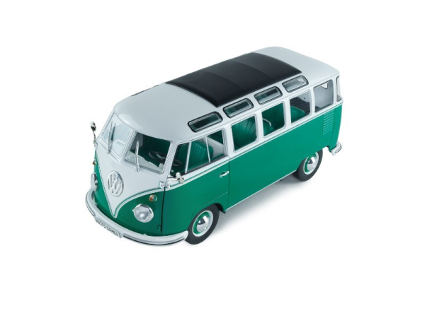 Volkswagen T1 Samba 1962 grün/weiß 1:18 Solido 421186590 Modellauto