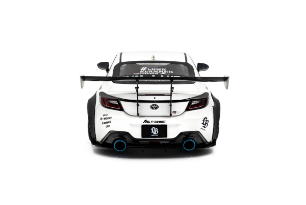 Toyota GR86 LBWK body kit white/black 1:18 Solido 421186461 Modelcar
