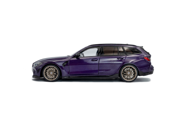 BMW M3 G81 Touring 2024 metallic purple 1:18 Solido 421186480 Modelcar