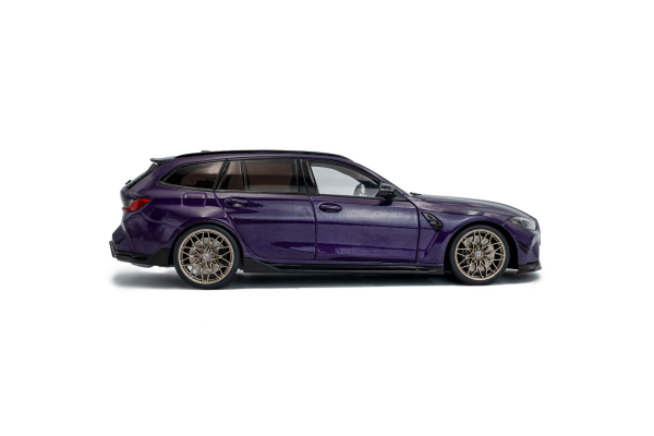 BMW M3 G81 Touring 2024 metallic purple 1:18 Solido 421186480 Modelcar