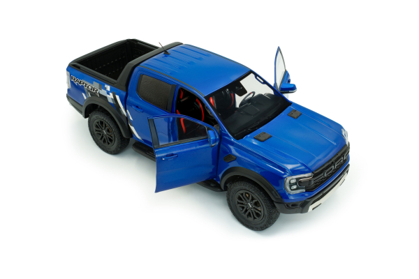 Ford Ranger Raptor 2024 Blau 1:18 Solido 421186549 Modellauto