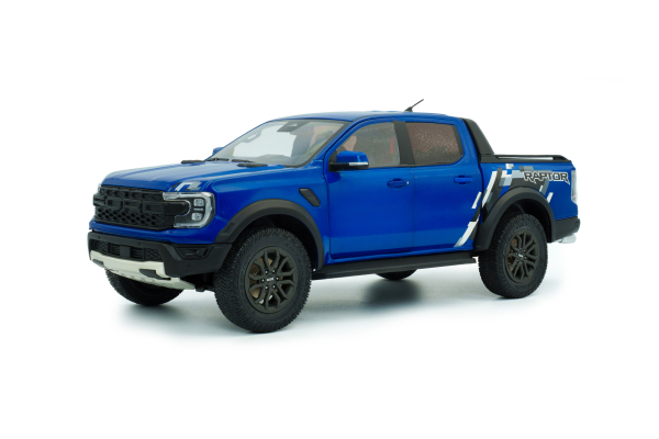 Ford Ranger Raptor 2024 Blau 1:18 Solido 421186549 Modellauto