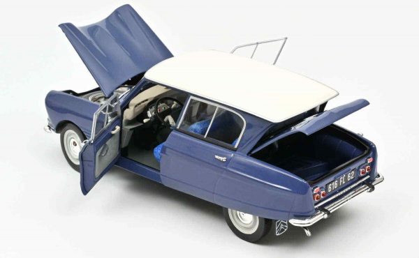 Norev 181537 Citroën Ami 6  1965  Ardoise Blue 1:18 Modellauto