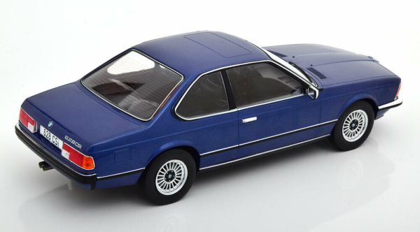 MCG BMW 628 CSI 6er E24 1976 dunkelblau metallic 1:18 Modellauto 18164