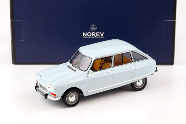 Norev 181669 Citroën Ami 8 Club 1969 blau 1:18 Modellauto limitiert 1/300