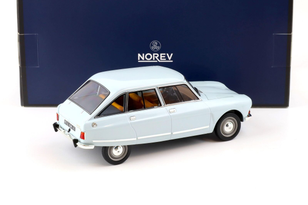 Norev 181669 Citroën Ami 8 Club 1969 blau 1:18 Modellauto limitiert 1/300
