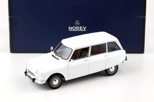 Norev 181675 Citroën Ami 8 Break 1975 white 1:18 modelcar limited 1/300