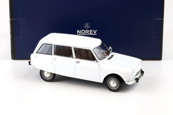 Norev 181675 Citroën Ami 8 Break 1975 white 1:18 modelcar limited 1/300
