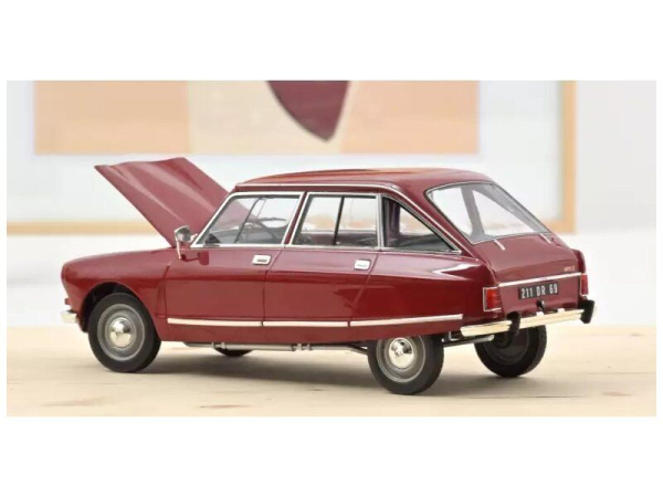 Norev 181678 Citroën Ami 8 Club 1969 red 1:18 modelcar limited 1/300