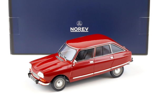 Norev 181678 Citroën Ami 8 Club 1969 red 1:18 modelcar limited 1/300