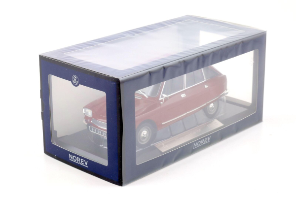 Norev 181678 Citroën Ami 8 Club 1969 red 1:18 modelcar limited 1/300