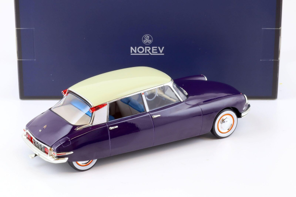 Norev 181761 Citroën DS 19 1956 Purple 1:18 modelcar limited 1/400