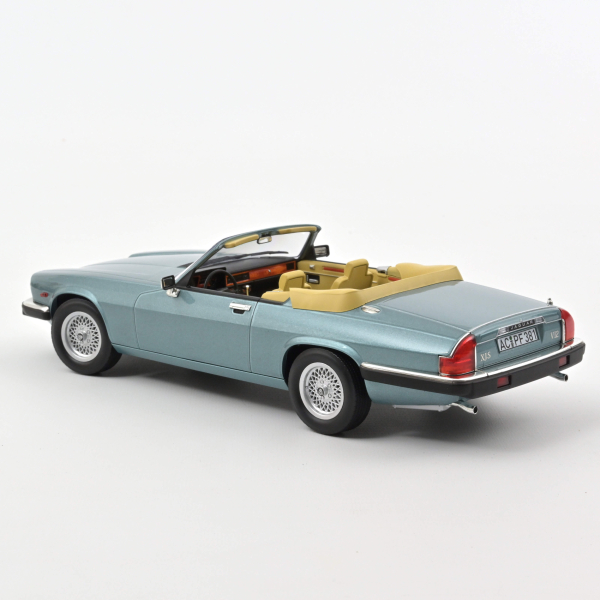 Norev 182635 Jaguar XJ-S 5.3 H.E. Cabriolet 1988 blau metallic 1:181:18 Modellauto