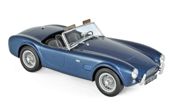 Norev 182753 Shelby AC Cobra 289 1963 blau metallic 1:18 Modellauto