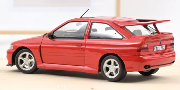 Norev 182779 Ford Escort Cosworth 1992 red 1:18 Modellauto limitiert 1/200 Modelcar