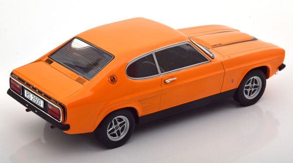 MCG BMW Ford Capri MK 1 RS 2600 orange schwarz 1:18 Modellauto 18295