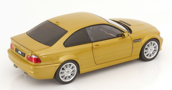 Norev 183000 BMW M3 E46 2000 gelb metallic 1:18 limited 1/1000 modelcar