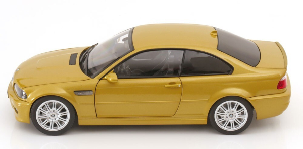 Norev 183000 BMW M3 E46 2000 gelb metallic 1:18 limited 1/1000 modelcar