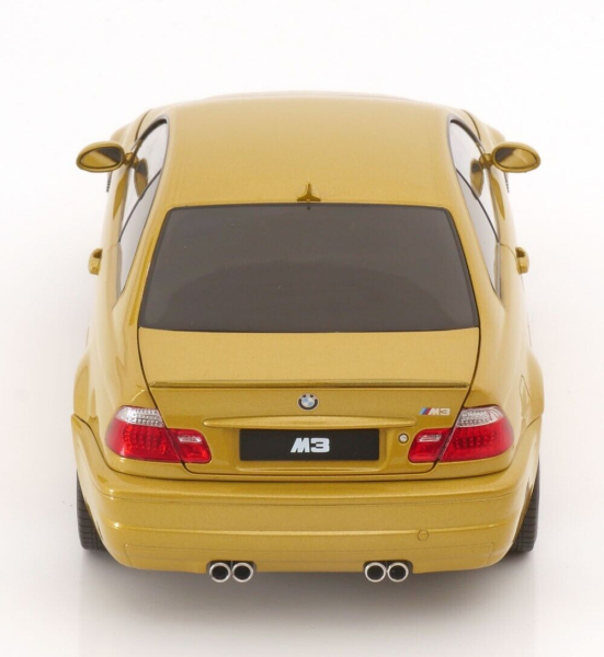 Norev 183000 BMW M3 E46 2000 gelb metallic 1:18 limited 1/1000 modelcar