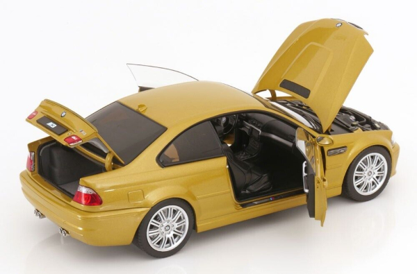 Norev 183000 BMW M3 E46 2000 gelb metallic 1:18 limited 1/1000 modelcar