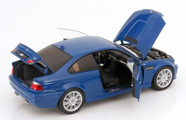 Norev 183001 BMW M3 E46 2000 blue 1:18 limited 1/1000 modelcar